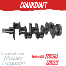 CRANKSHAFT FOR MASSEY FERGUSON A4.41 / 1004.40 / 1004.40T / 1004.42 REPLC: ZZ90202 ZZ90212